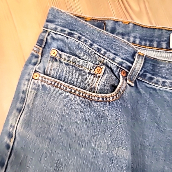Levi's 505 Men’s Jeans 42x29 Straight Classic Denim Pants Levi Workwear Casual. - Picture 3 of 16
